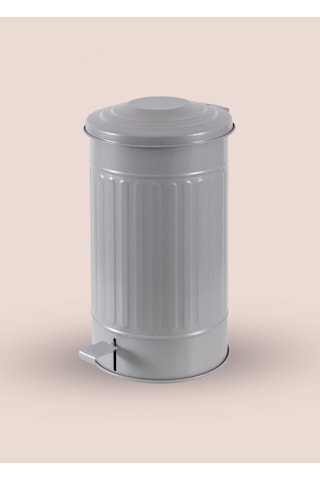 The Mia Çöp Kovası Mutfak 24 Lt Açık Gri Krn0034