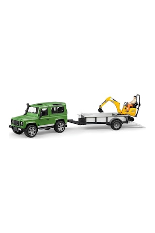 Land Rover Arazi Aracı Ve Jcb Kazıcı Br02593 Nessiworld
