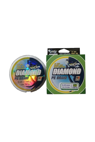Bauer Diamond 4x 150mt İp Misina 0.12mm