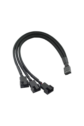4 Pin Pwm Fan Kontrol Kablosu 4p Dişi 3+3+4p Erkek 4pinli Fan Uzatma Fan Çoklayıcı