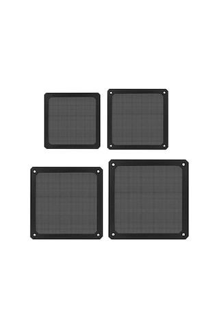 5 Pcs 8-14cm Manyetik Çerçeve Toz Filtre Toz Net Kapak Delikli Delikli Pc Bilgisayar Kılıfı Soğutma Fan Güç Kaynağı Renk: 8cm