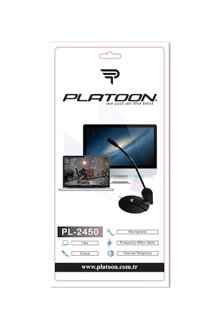 Platoon PL-2450 Kablolu Masaüstü Mirofon