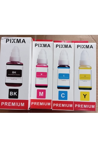 Uyumlu Mürekkep. Refıll Ink Unıversal Gı-490/gı-890 4 Renk Uyumlu Mürekkep. Refıll Ink Unıversal Gı-490/gı-890 4 Renk