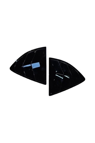 Honda City Kelebek Cam Kaplama Vizörü Parlak Siyah 2021