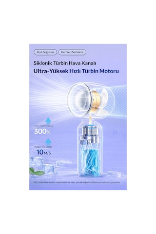Şarjlı Mini El Fanı Ve Masa Fanı Soğutucu Pervane Taşınabilir Şarj Edilebilir 001