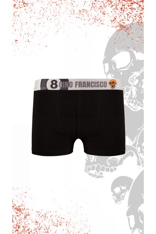 Gino Francisco Skull Serisi Erkek Boxer 3'lü Premium Hediye Kutulu %95 Pamuklu Elastik Boxer Seti Çok Renkli