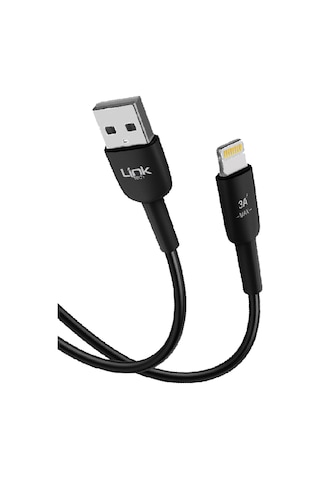 Linktech C302 12w Auto Id Lightning Kablolu Şarj Aleti Set