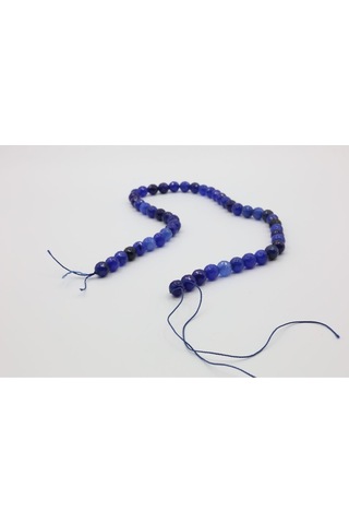 Lapis Lazurit Doğal Taş Boncuk 8 Mm