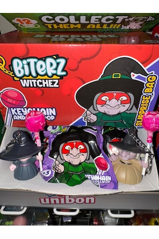 Bıterz Witchez Lolipop Şeker Ve Figür Anahtarlık 1 Adet