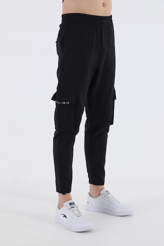 Maraton Sportswear Regular Erkek Dar Paça Basic Siyah Eşofman Altı 20579-siyah Siyah
