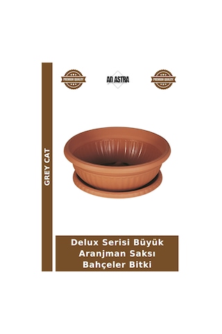 Delux Serisi Büyük Aranjman Saksı Bahçeler Bitki