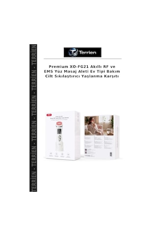 Premium Xo-fg21 Akıllı Rf Ve Ems Yüz Masaj Aleti Ev Tipi Bakım Cilt Sıkılaştırıcı Yaşlanma Karşıtı