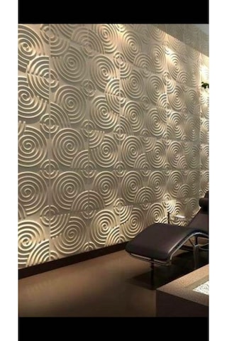 3 Boyutlu Boyanabilir Pvc Duvar Paneli Style 50-50 Cm 4 Adet-1 Metrekare