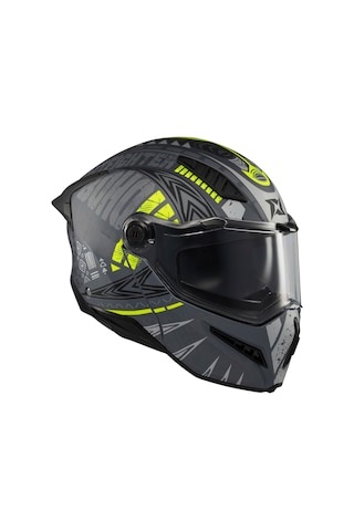 Ghostfighter Sv Boho C3 Gri Motosiklet Çene Açılır Kask Çok Renkli
