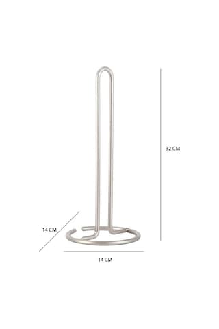Tekno Tel Mg-302 Mutfak Tezgah Üstü Kağıt Havluluk Tutucu Saten Metal Bekletmeli Saten