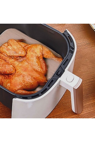 BUFFER® 100 Adet Air Fryer Tek Kullanımlık Pişirme Kağıdı