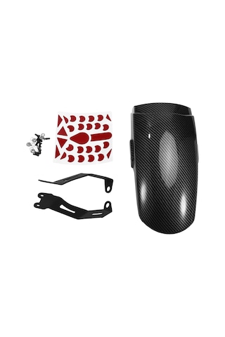 Nayomiglow Motosiklet Aksesuarları Ön Tekerlek Çamurluk Sıçrama Koruyucusu Trident 660 2021-2024 İçin Genişletilmiş Çamurluk Kapağı Karbon Fiber Desen