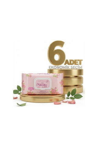 Naturalive Islak Mendil Yenidoğan ve Tüm Ciltler x 6 Paket