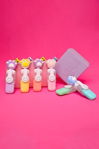 Pati Tasarımlı Fosforlu Kalem-967 Çok Renkli