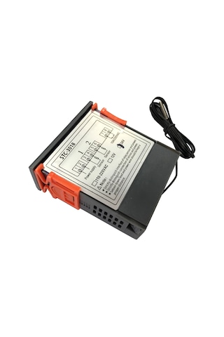 Qingmipy Stc-3018 Dijital Led Sıcaklık Kontrolcü, Akıllı Mikroişlemci, Ntc Sensörlü, Soğutma-ısıtma Cihazları İçin, -50 C/+120 C Aralığı, 12v
