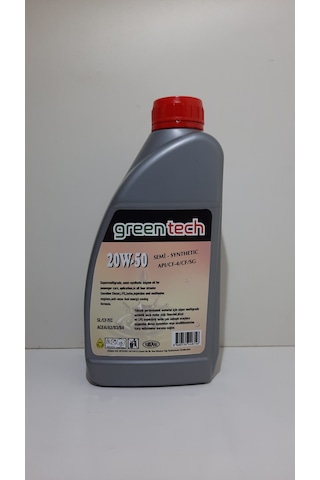 Green Tech 20W-50 Apı/Cf-4/Cf/Sg Motor Yağı 1 L