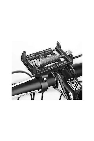 Valkyrie Agr01-s Alüminyum Alaşım Evrensel Telefon Tutucu - Bisiklet Motosiklet Scooter Uyumlu - Sıkı Kavrar Titreşim Yapmaz Siyah