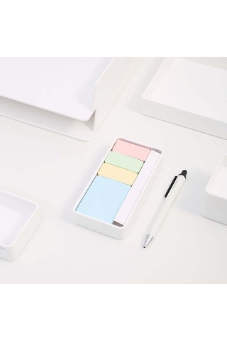 Deli Sticky Notes Plastik Yapışkanlı Not Kağıdı Seti 4 Renk Ns116