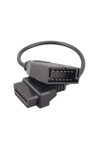 Gm Obd2 Araç 12 Pin 16 Pine Çeviren Adaptör Bağlantı Kablosu