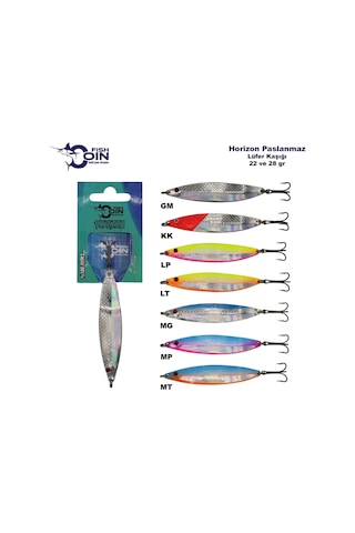 Fishcoin Horizon Paslanmaz Lüfer Kaşığı 22 Gr