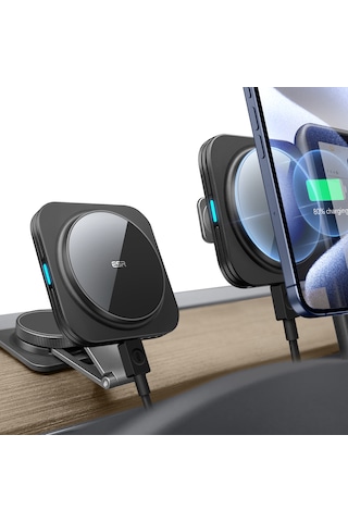 Esr Tesla Ekranı Araç İçi Şarj Aleti Ve Telefon Tutucu Halolock