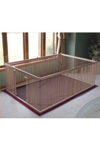 AHŞAP KEDİ KÖPEK ÇİTİ 100 X 150 YÜKSEKLİK 70 CM
