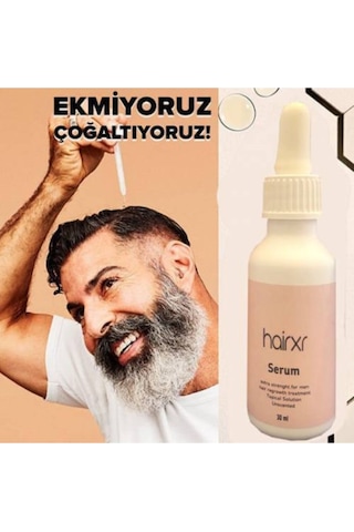 Gees Global Marka Hologramlı Hairxr Saç Bakım Seti 150ml Şampuan 30ml Saç Serumu Gbzs