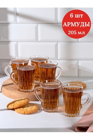 Purecrystal Armudo Bardaklar 205 Ml, 6 Adet 427539889 Beyaz