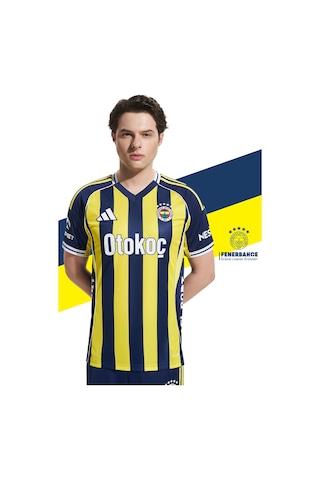Fenerium Fenerbahçe Lisanslı Kişiye Özel 2025/26 Çubuklu Yeni Sezon Forma Ahşap Kutulu Lacivert - Sarı