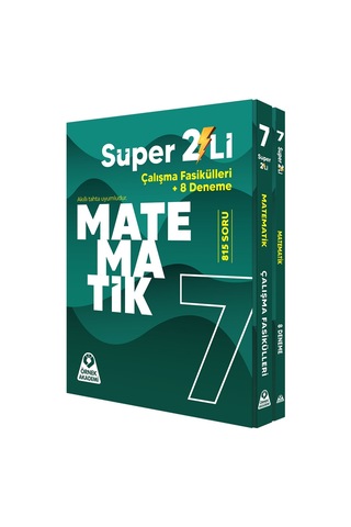 7. Sınıf Süper İkili Matematik Seti Örnek Akademi