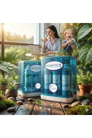 Premium 3.2 Pompasız Su Arıtma Cihazı Orp Filtre, 80 Gpd Membran, Metal Tank, Lüks Musluk POMPASIZ