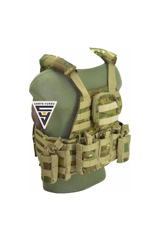 Nature Special Cordura Askeri Taktik Yelek Kamuflaj