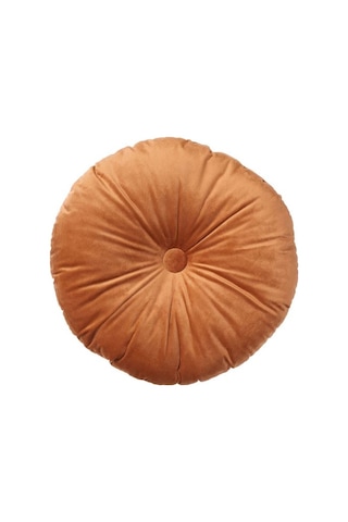Yuvarlak Kırlent-Minder 40 cm Taba Renk Yuvarlak Kırlent 360 G