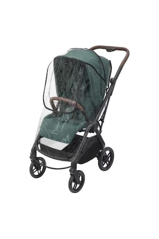 Maxi-cosi Şeffaf Bebek Arabası Yağmurluğu Leona2, Soho, Lara2 İle Uyumludur Beyaz