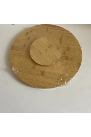 Bambu 360 Döner Standlı Servis Ve Sunum Tabağı