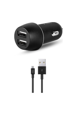 Tr Smartcharger Duo 3.1a Araç Şarj Aleti Çift Usb Girişi