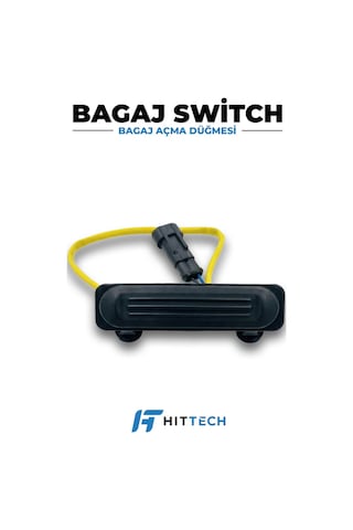 Hittech Fiat Doblo 3, Doblo 4, Combi ve Cargo Uyumlu Bagaj Açma Düğmesi Butonu Switch OEM 51829929 51873832