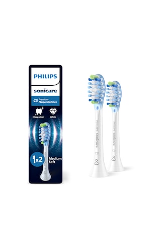 Philips HX9042/87 Sonicare Premium Plak Savunması 2'li Diş Fırçası Başlığı