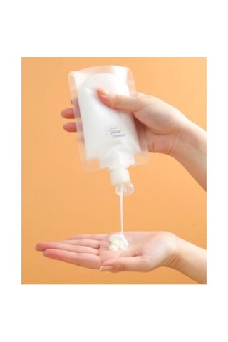 3 Adet 100ml Krem Şampuan Kabı Tekrar Kullanılabilir Set Organize Şeffaf
