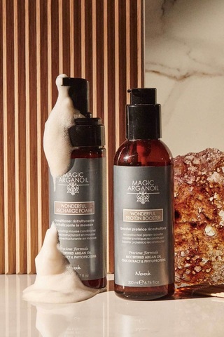 Nook Magic Arganoil Yıpranmış Saçlar İçin Keratin Peptit İçeren Onarıcı Durulanmayan Saç Spreyi 200ml