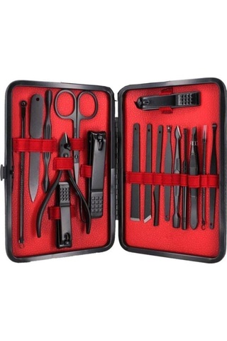Zhltools Profosyonel Manikür Pedikür Seti 18'li