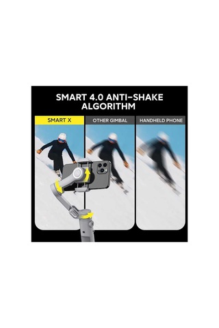 Smart X 3 Eksen Akıllı Telefon Gimbal Stabilizer İos Uyumlu & Android