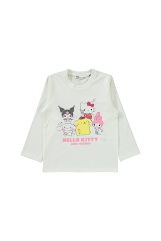 Kuromi 2-5 Yaş Pijama Takımı Ekru