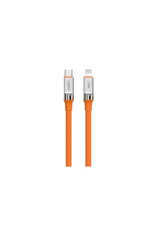 Sunix SC-67 20w Usb-c Lightning Şarj Ve Data Kablosu - Turuncu