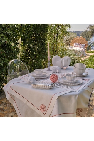 Linens Coral Kase 15 Cm Ekru Ekru